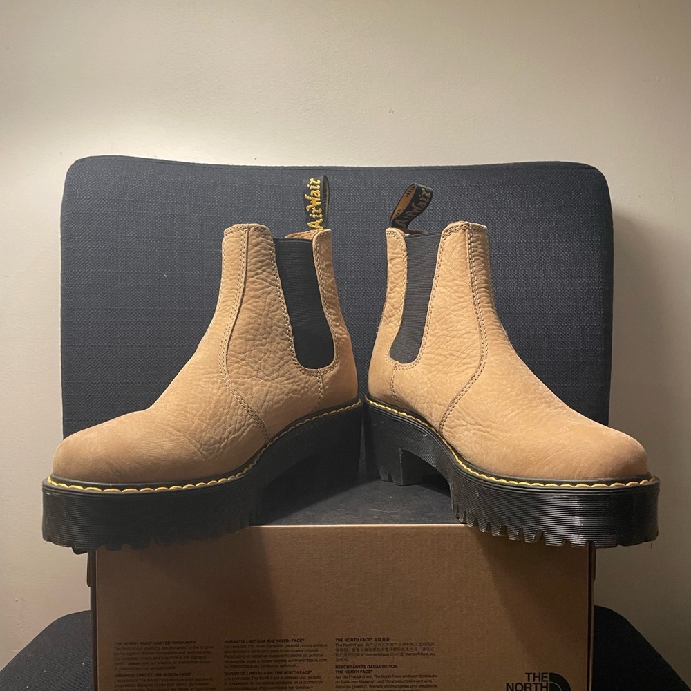 Rometty Sand Dr Martens only worn a couple of times